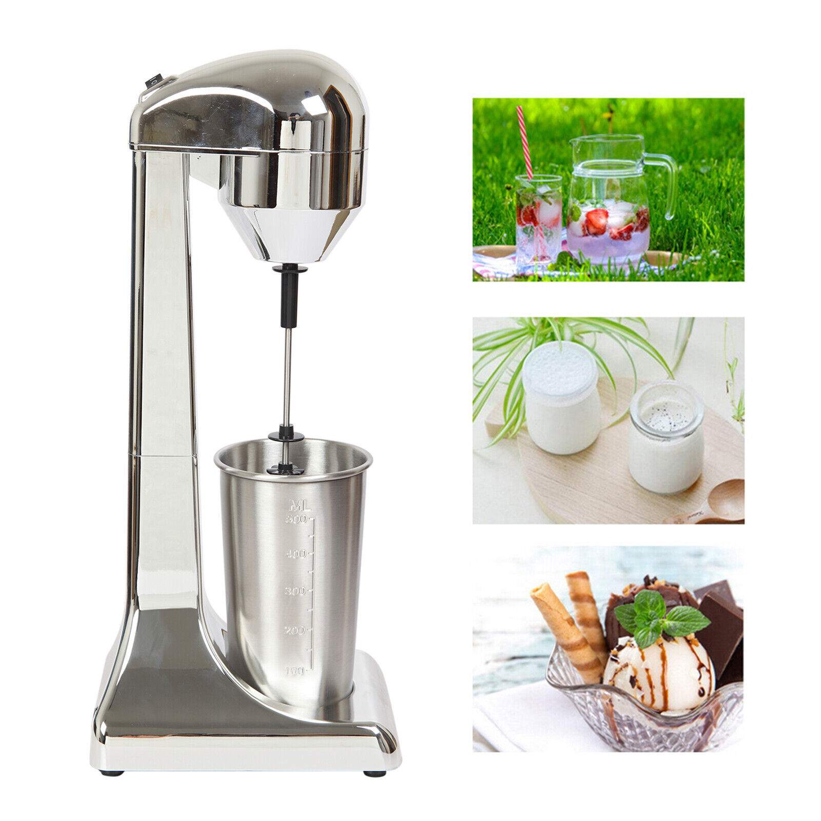 Commercial Electric Milk Shaker Maker Drink Mixer Smoothie Milk Shake Machine