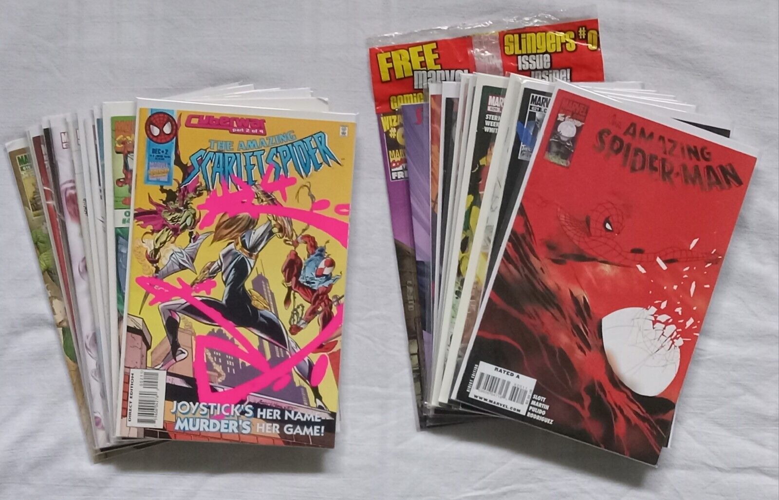 Amazing Spider-Man set of 20 modern age comics #427,513,576,603,605,609,613+ *B1