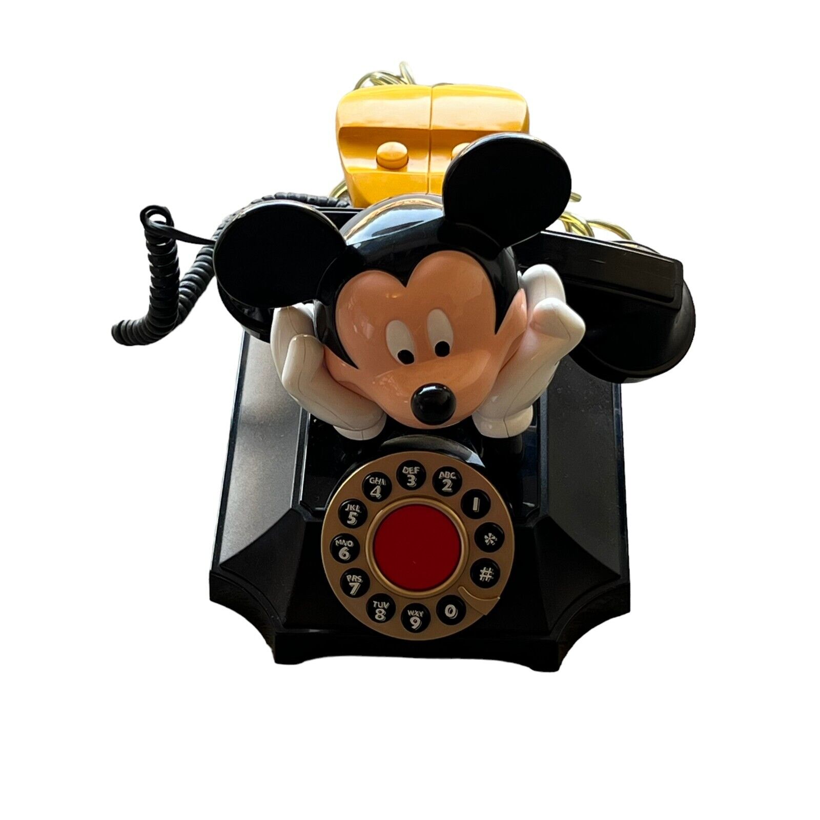 Vintage Telemania Mickey Mouse Rotary Telephone