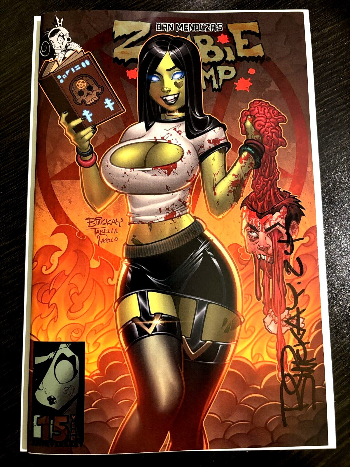 ZOMBIE TRAMP #1 MEGACON EXCLUSIVE CON COVER SIGNED BY BILL MCKAY LTD 50 NM+