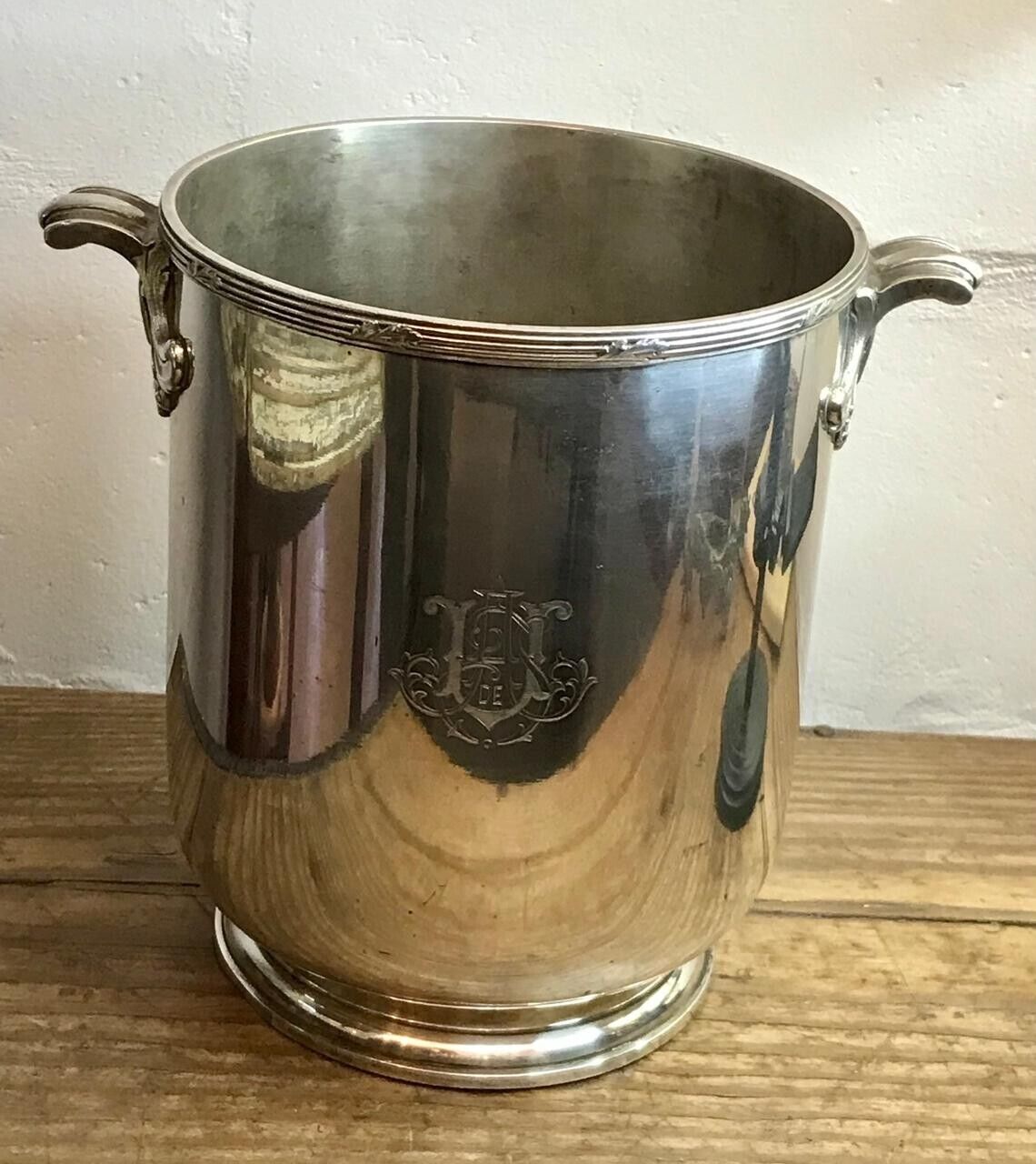 vintage Christofle champagne bucket, regency model