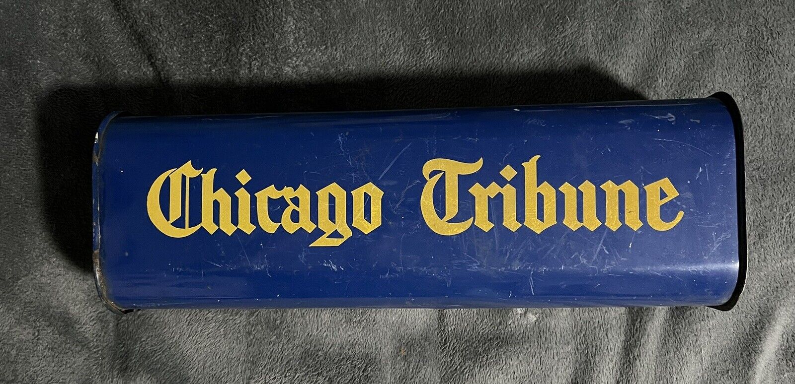 Vintage Chicago Tribune Home Delivery Metal Box