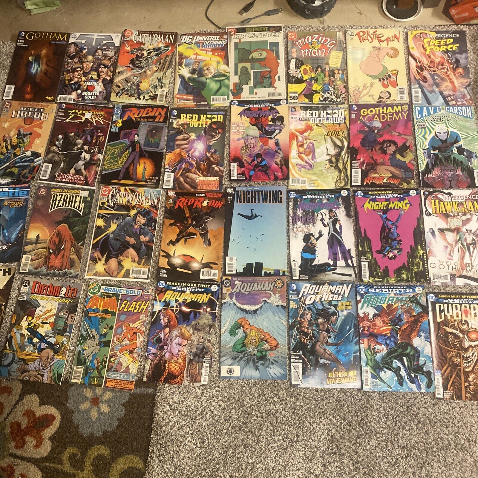 Mixed LOT OF 53 ALL DC 50 Comic Book Lot all comics 1980s -2010s