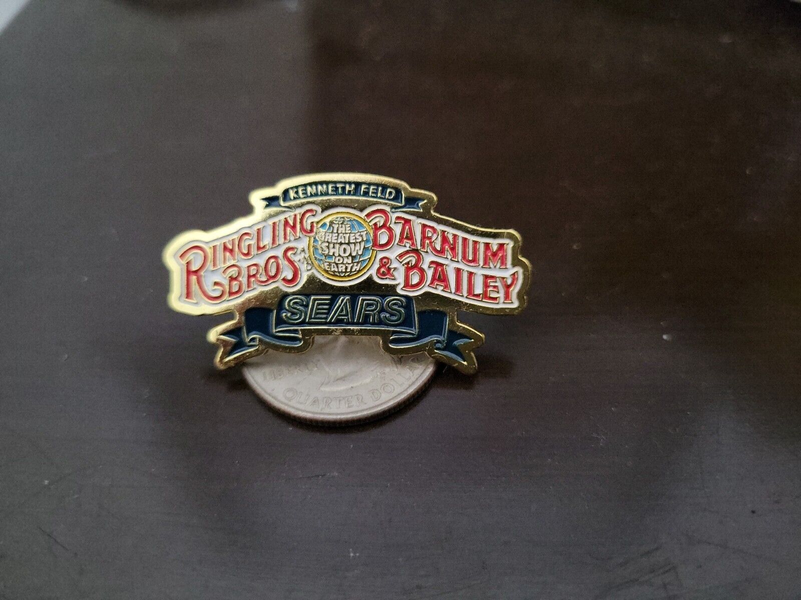 Vintage Barnum And Bailey Ringling Bros Pins Circus 90s Sears Kenneth feld NOS