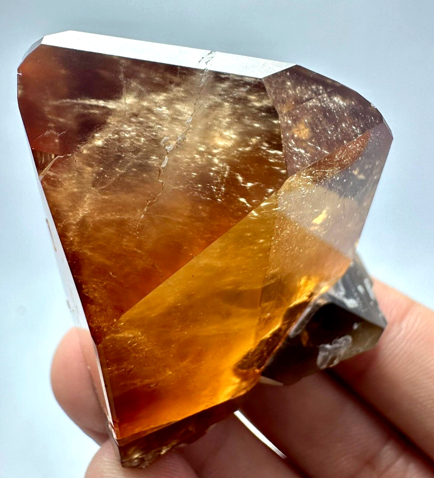 473 Carat EXTRAORDINARY  Full Terminated Topaz Huge Crystal With Quartz @Pak