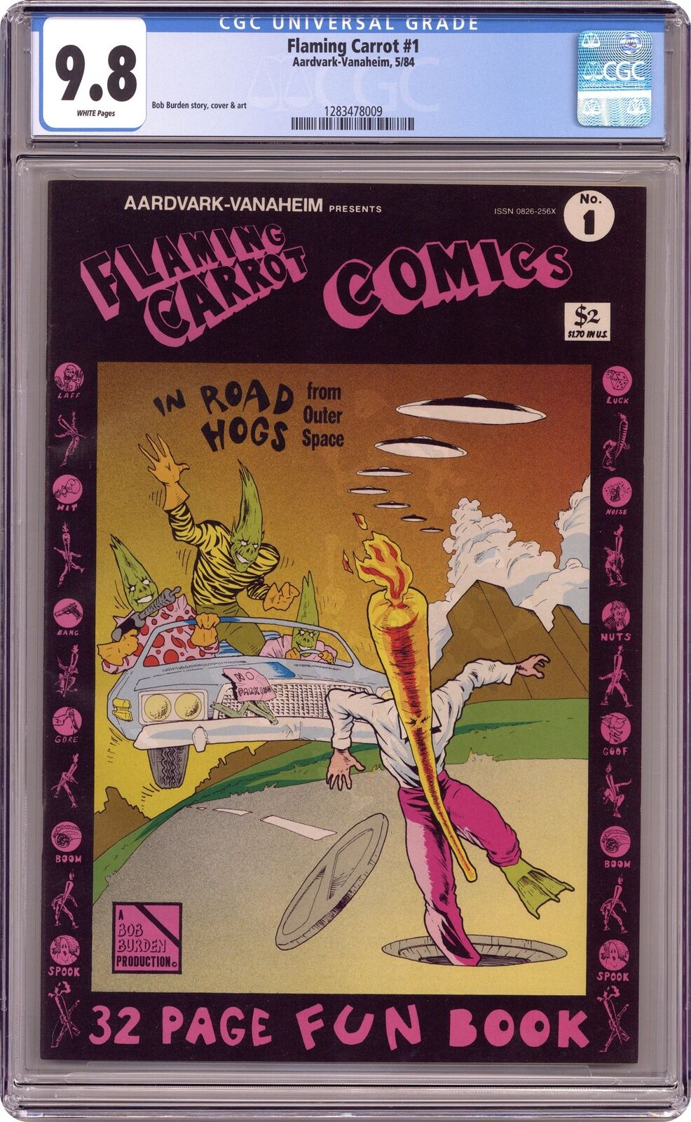 Flaming Carrot Comics #1 CGC 9.8 1984 1283478009