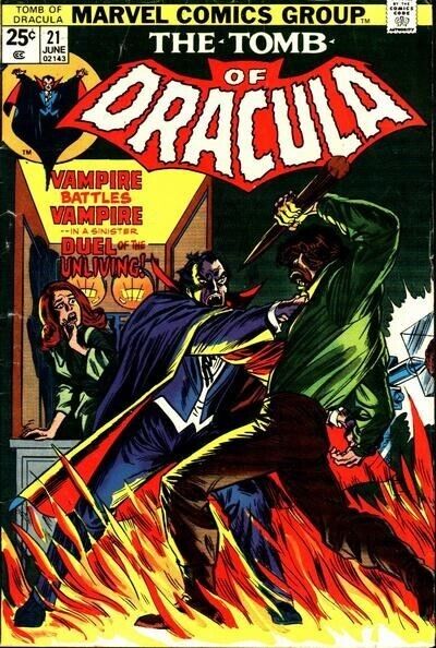 Tomb of Dracula (1972) #21 FR/GD. Stock Image