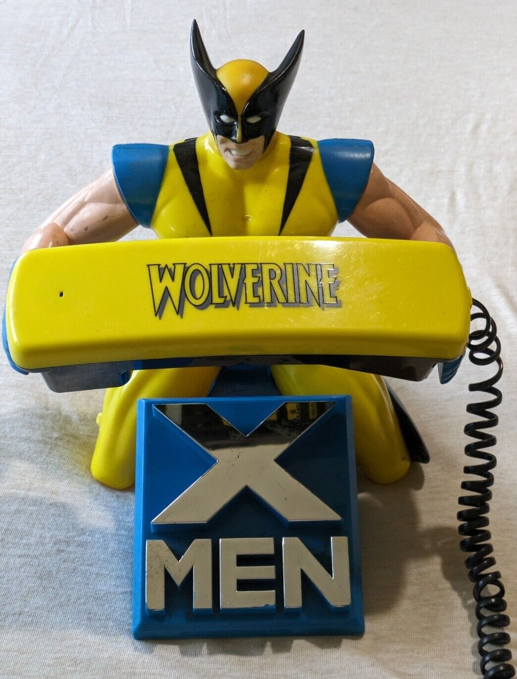 Vintage 1994’ Marvel Entertainment X Men Wolverine Home Phone WORKS