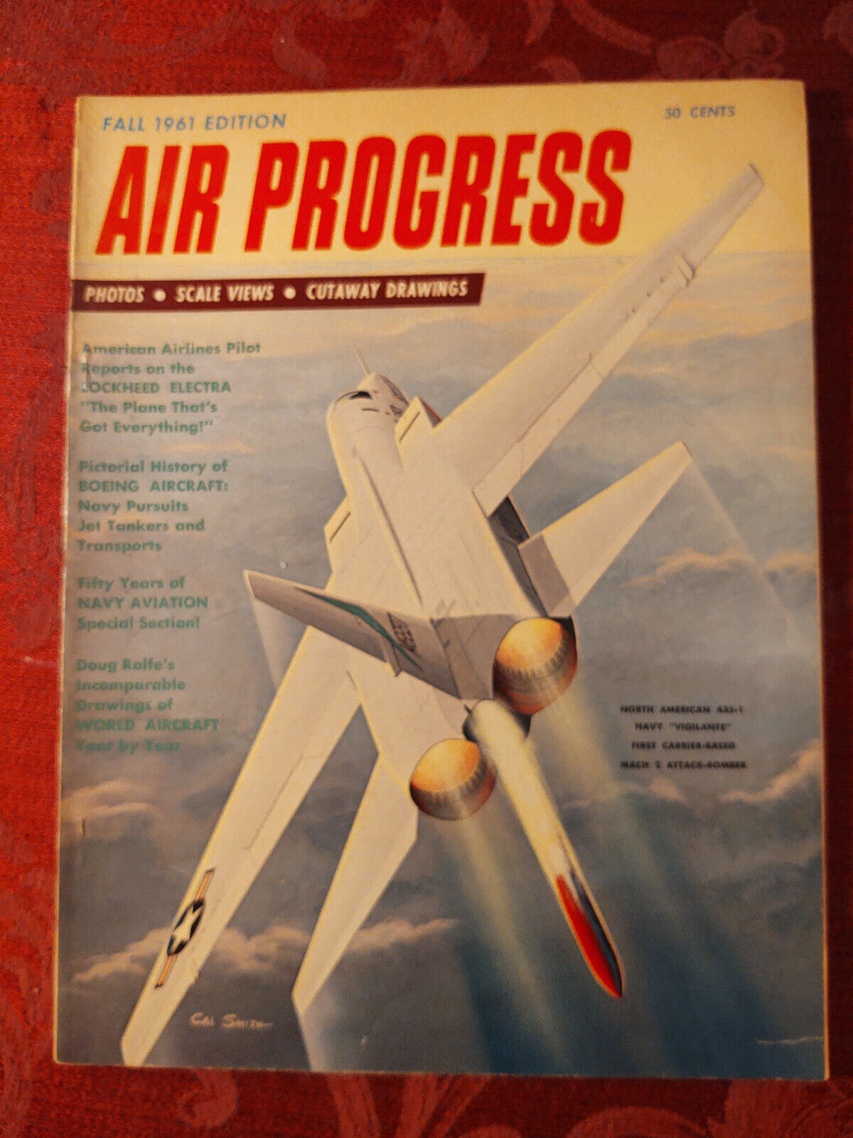 AIR PROGRESS magazine Fall 1961 Douglas Rolfe Aviation Year by Year Boeing Story