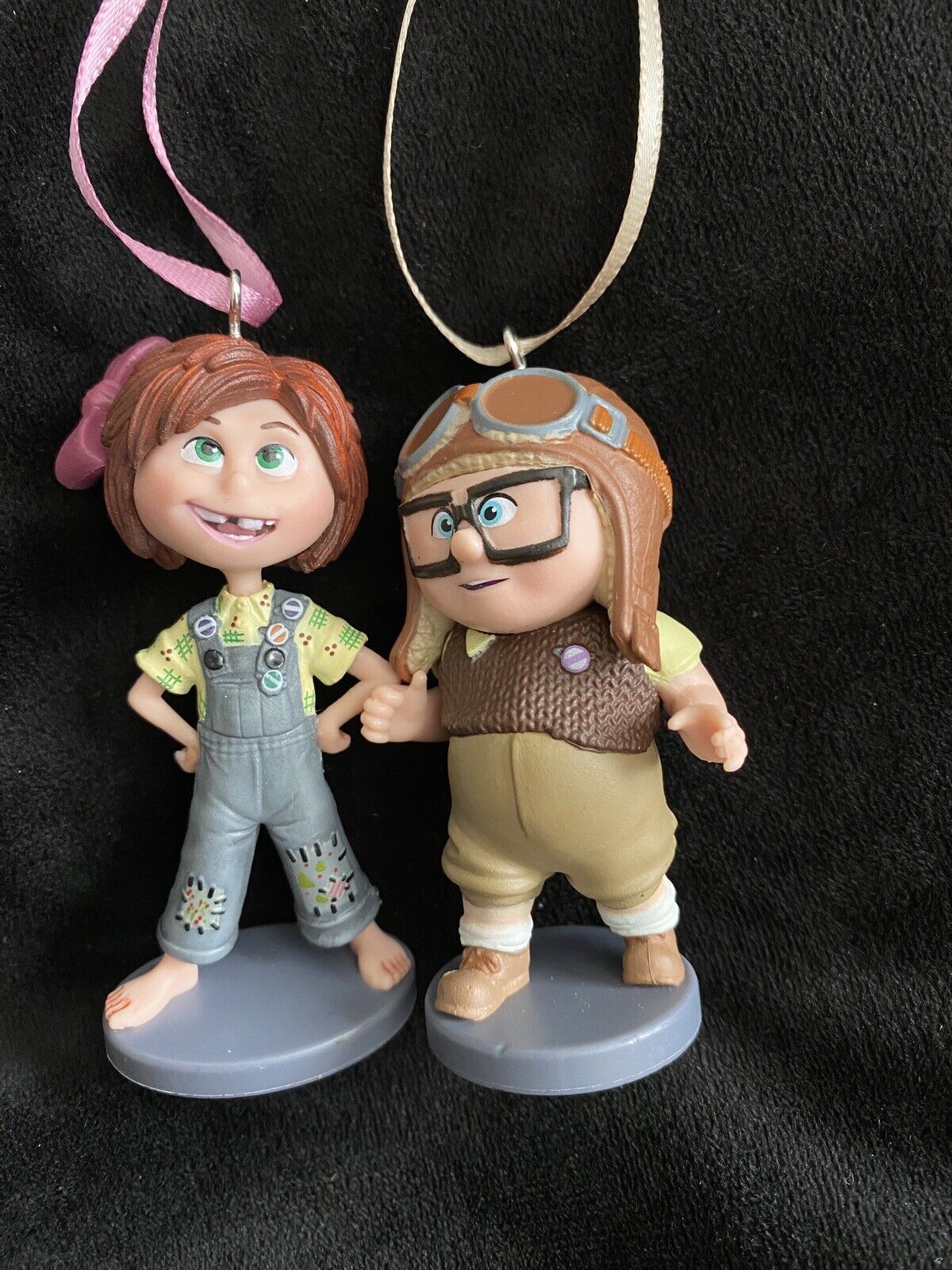 Disney Up Ellie And Carl Christmas Ornament Young Couple
