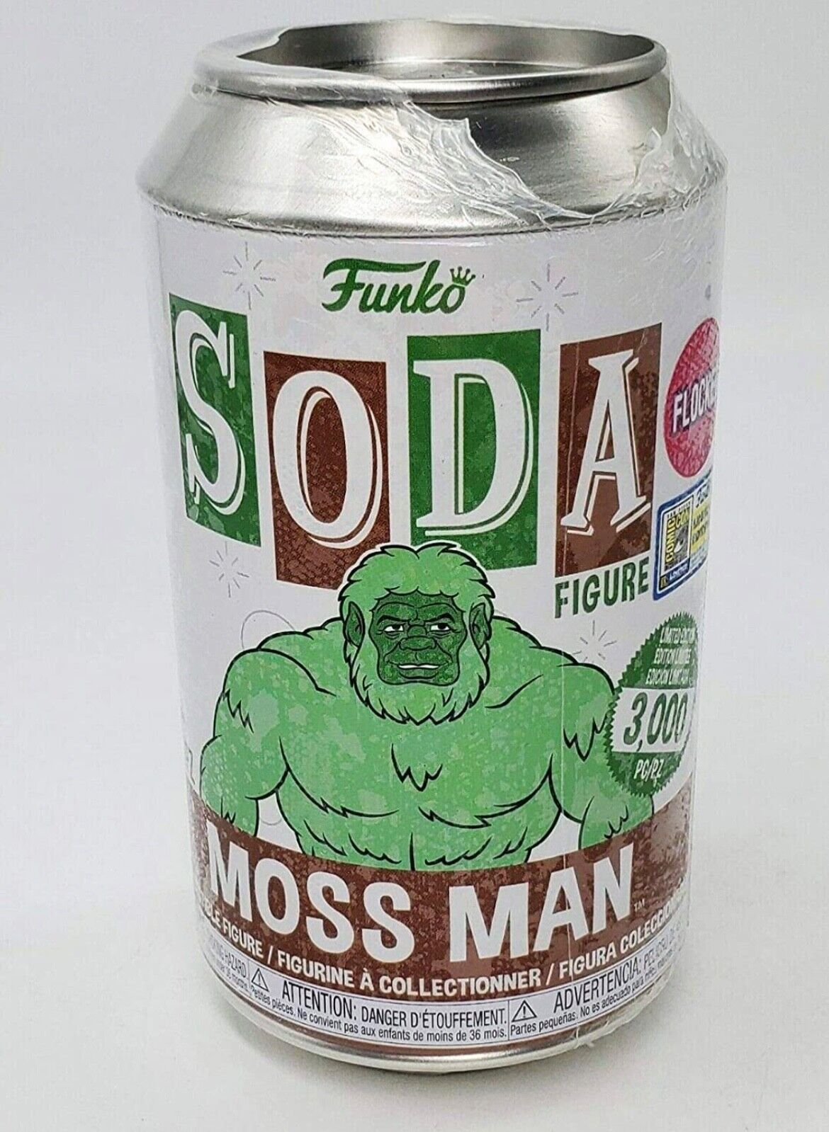 Moss Man Flocked MOTU Funko Soda 2020 Convention Exclusive 1/3000