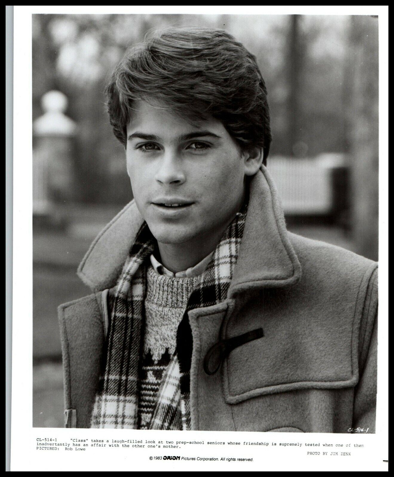 Rob Lowe in Class (1983) STUNNING HANDSOME ORIGINAL VINTAGE PHOTO M 63