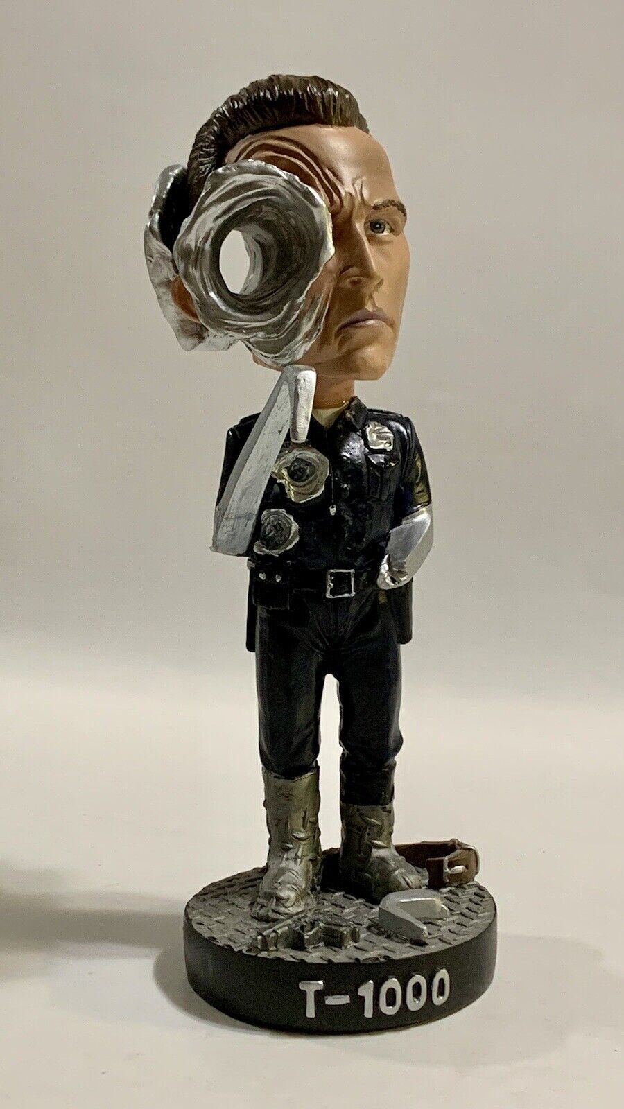 Rare T-1000 Bobblehead By Hollywood Collectibles 2006 Terminator 2 T2 *See Desc