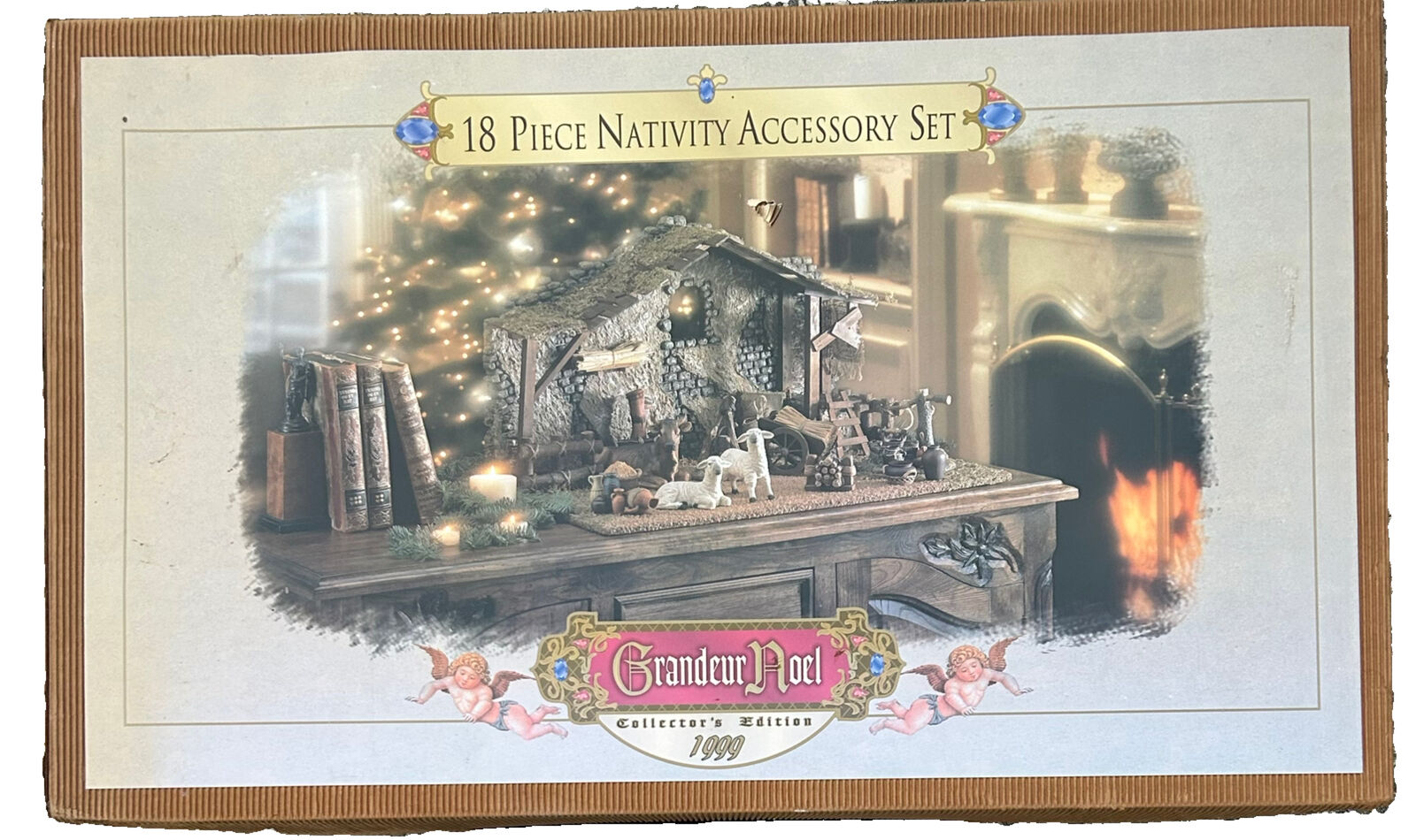 Grandeur Noel 18pc Nativity Accessories 1999 Collectors Ed Pick Up ONLY Tampa