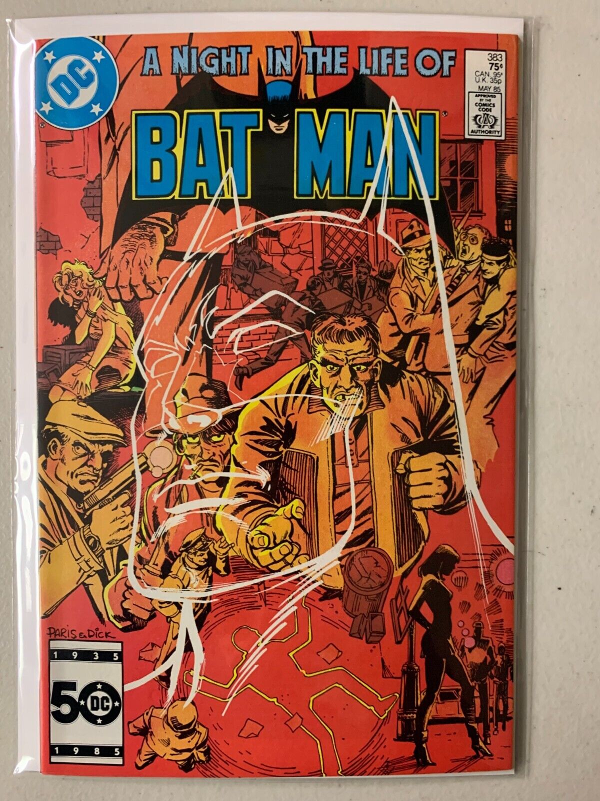 Batman #383 direct 7.0 (1985)
