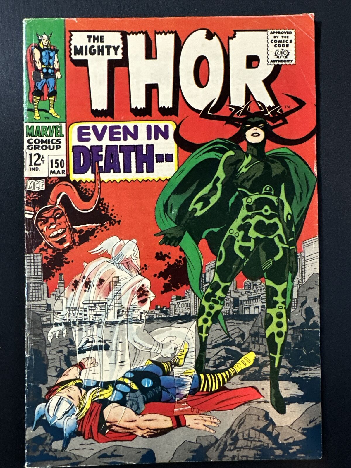 The Mighty Thor #150 Vintage Marvel Comics Silver Age 1st Print 1967 VG *A2