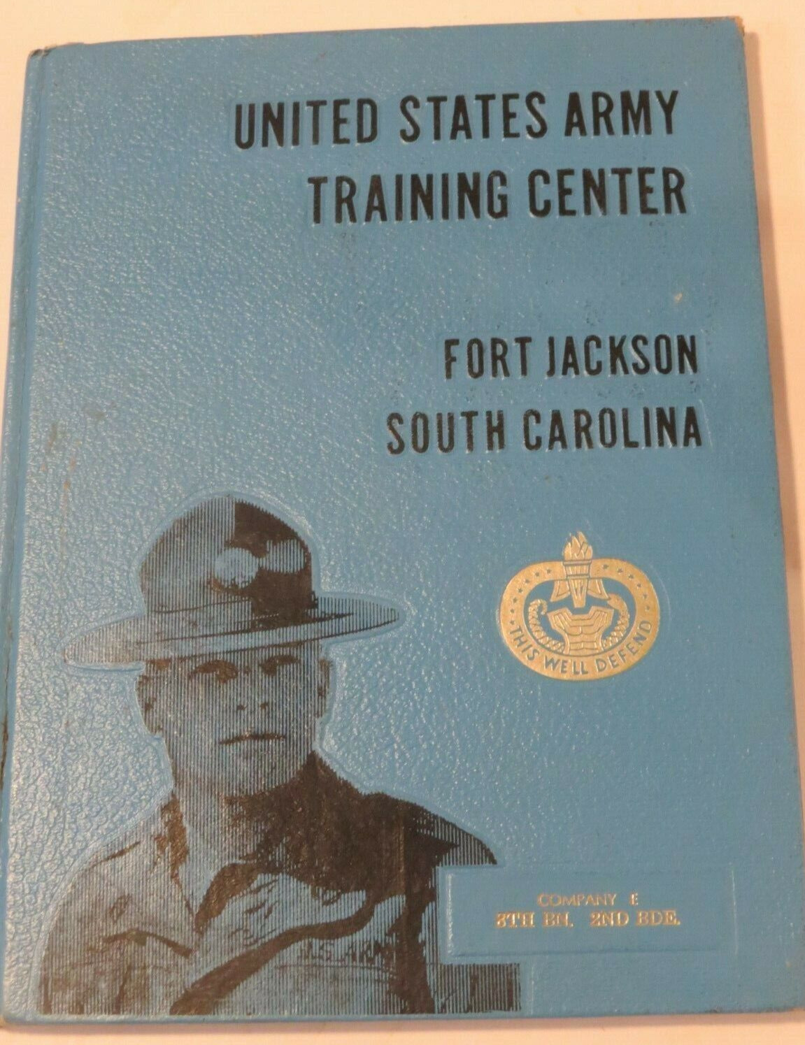 Vintage US ARMY TRAINING CENTER FORT JACKSON SC Co. E 8th BN. 2nd BDE.