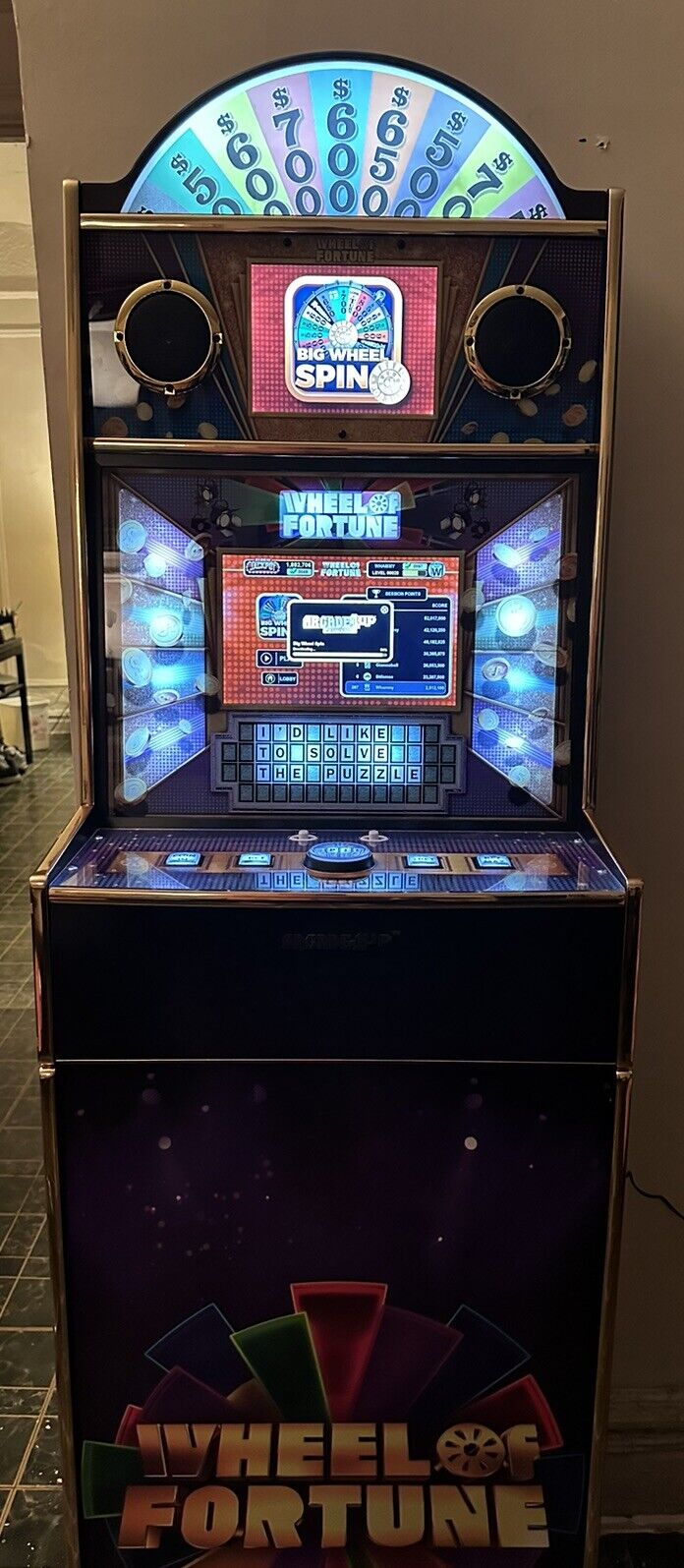 Arcade1up Wheel Of Fortune CasinoCade Deluxe Arcade .
