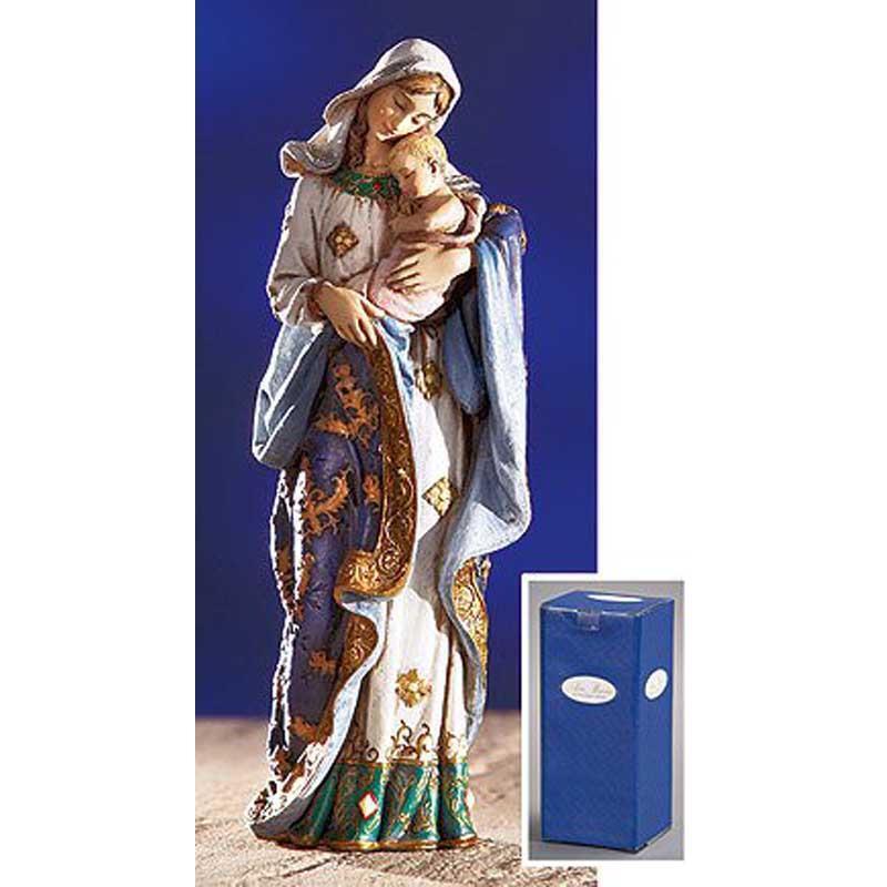 Ave Maria Adoring Madonna & Child Figurine Imagen Figurine Religious Statue