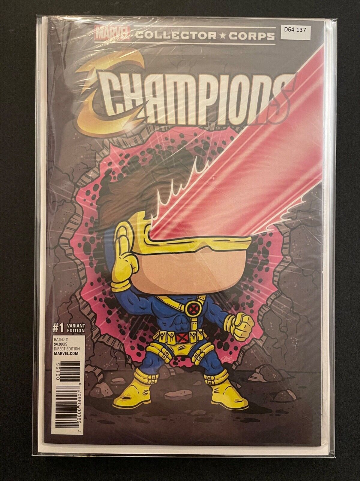 Champions 1 Vol 2 Sealed Poly bag Marvel Collector Corp High Grade 9.6 D64-137