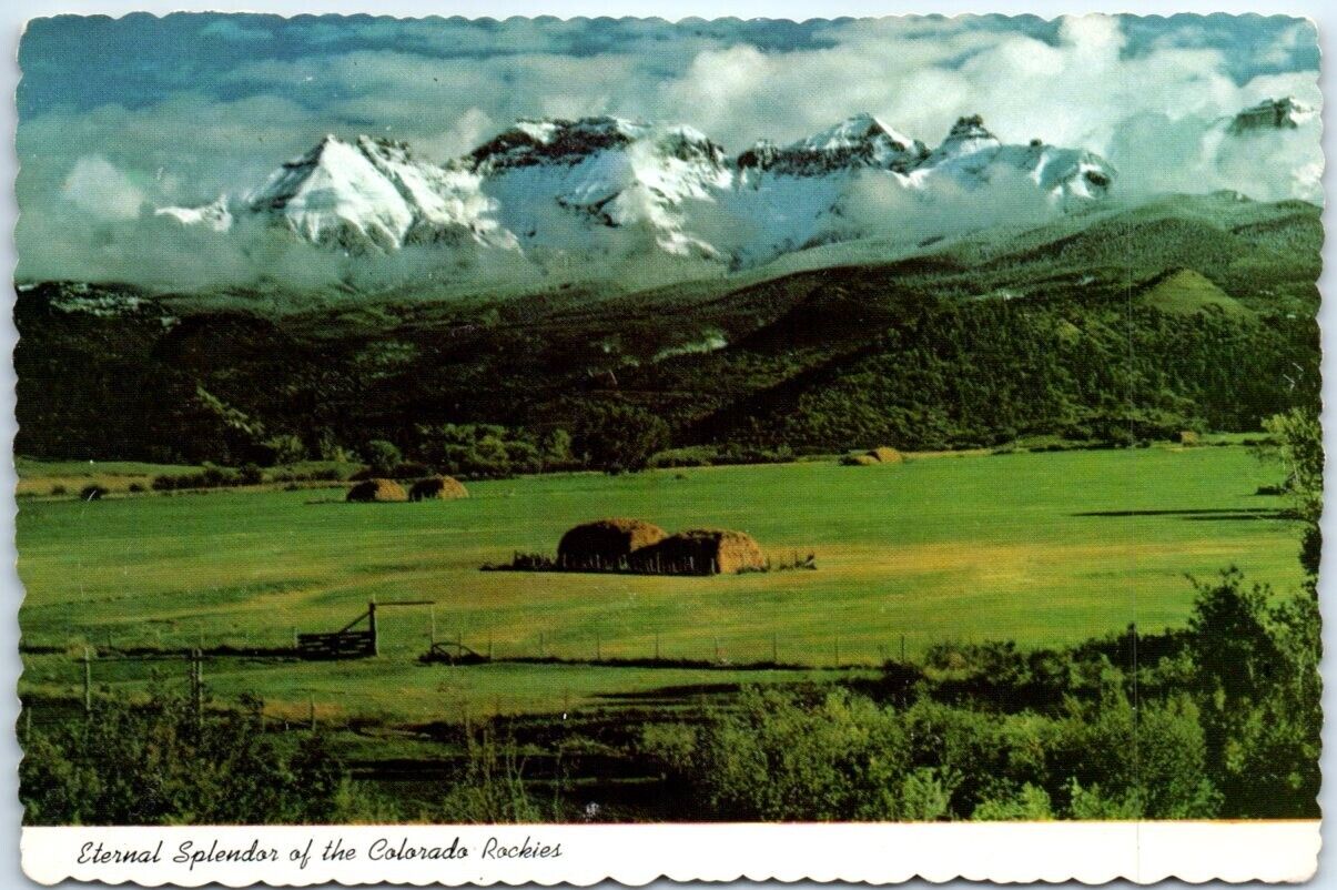 Postcard - Eternal Splendors of the Colorado Rockies, USA