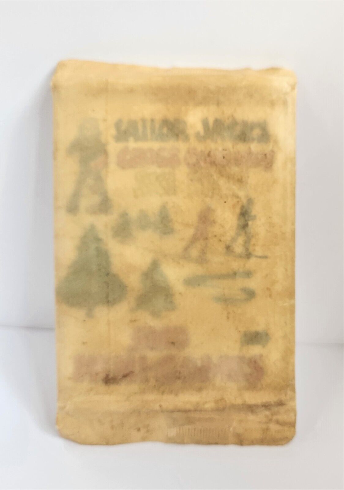 Vintage Cracker Jack Prize Sailor Jack's Cross Country Ski Race Game Unopened