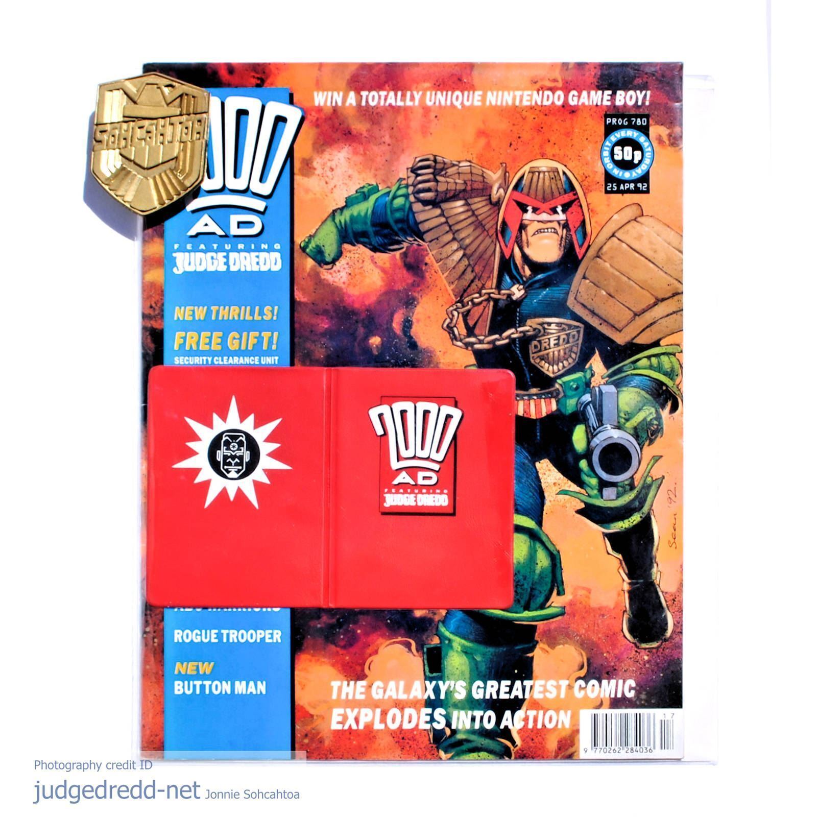 2000AD Prog 780 inc GIFT WALLET Judge Dredd 2000AD Comic Book Issue 1992