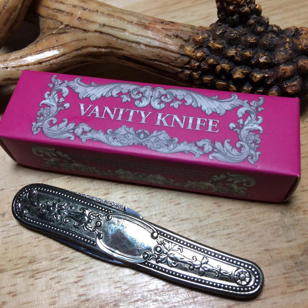 Novelty Cutlery Scrolled Vanity Knife 3 1/4\