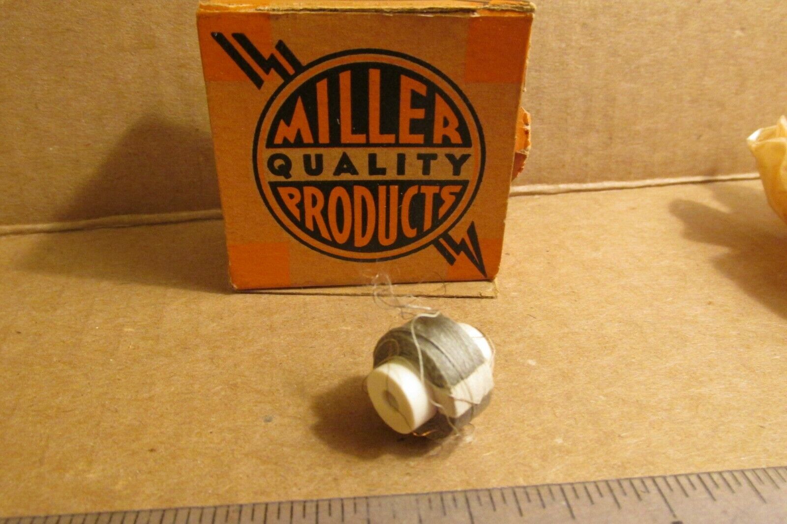 Vintage Miller Products Radio & Coils # 365 Hi-IMP R.F.Pri 5/8\