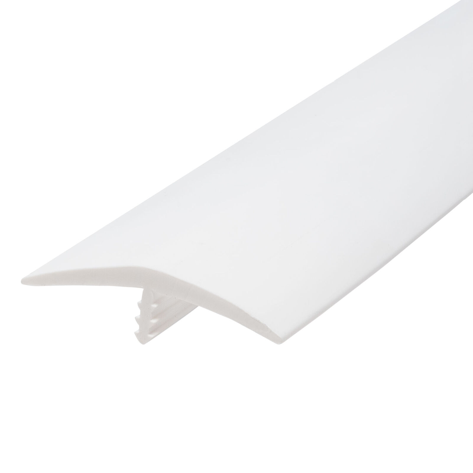 Outwater Plastic T-molding 2 Inch White Flexible Polyethylene Center Barb Tee
