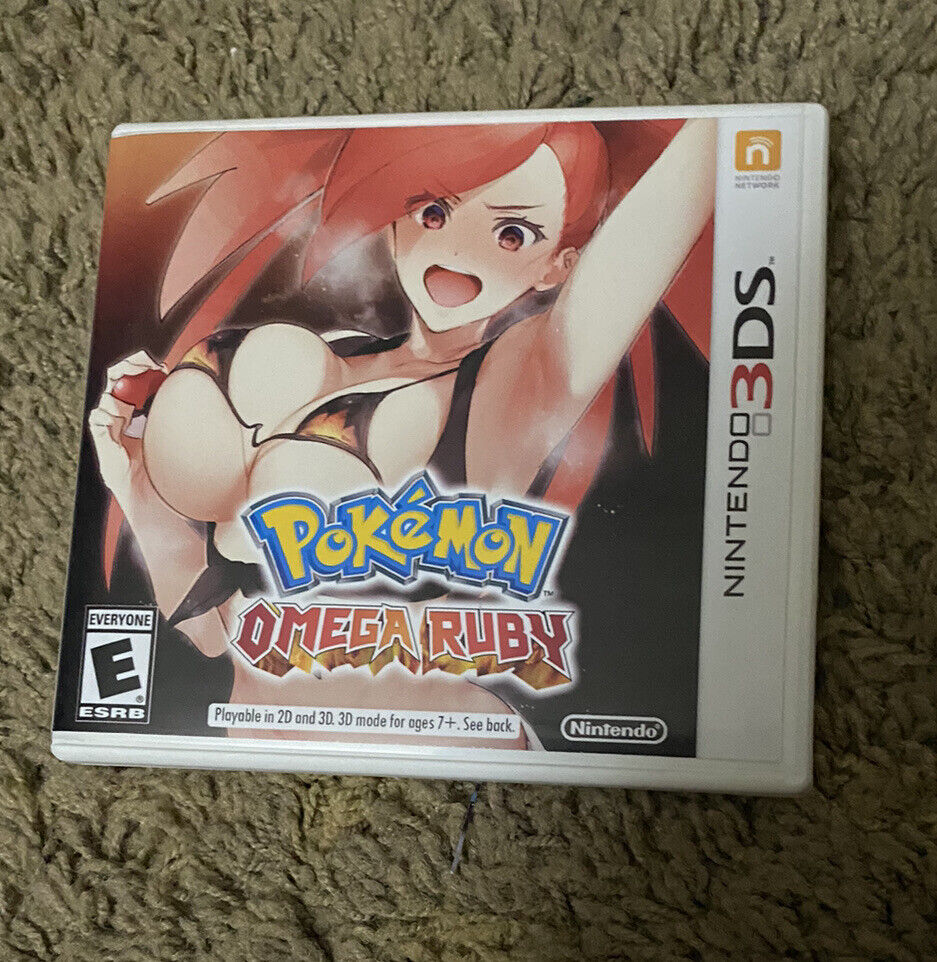 COVER ART ONLY Pokémon Omega Ruby Flannery NO GAME NO CASE Included