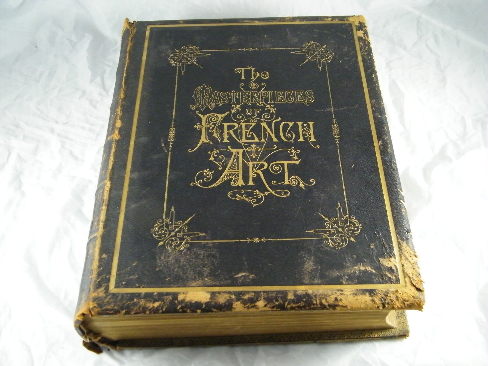 1883  MASTERPIECES OF FRENCH ART VOLUME I & II BY LOUIS VIARDOT BY GEBBIE & CO
