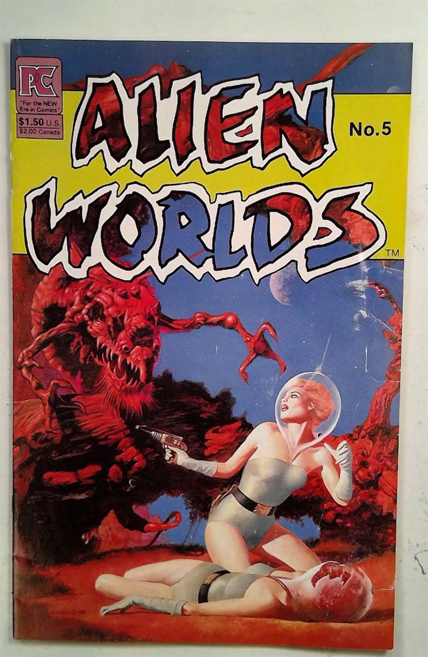 Alien Worlds #5 Pacific Comics (1983) FN 1st Series 1st Print Comic Book