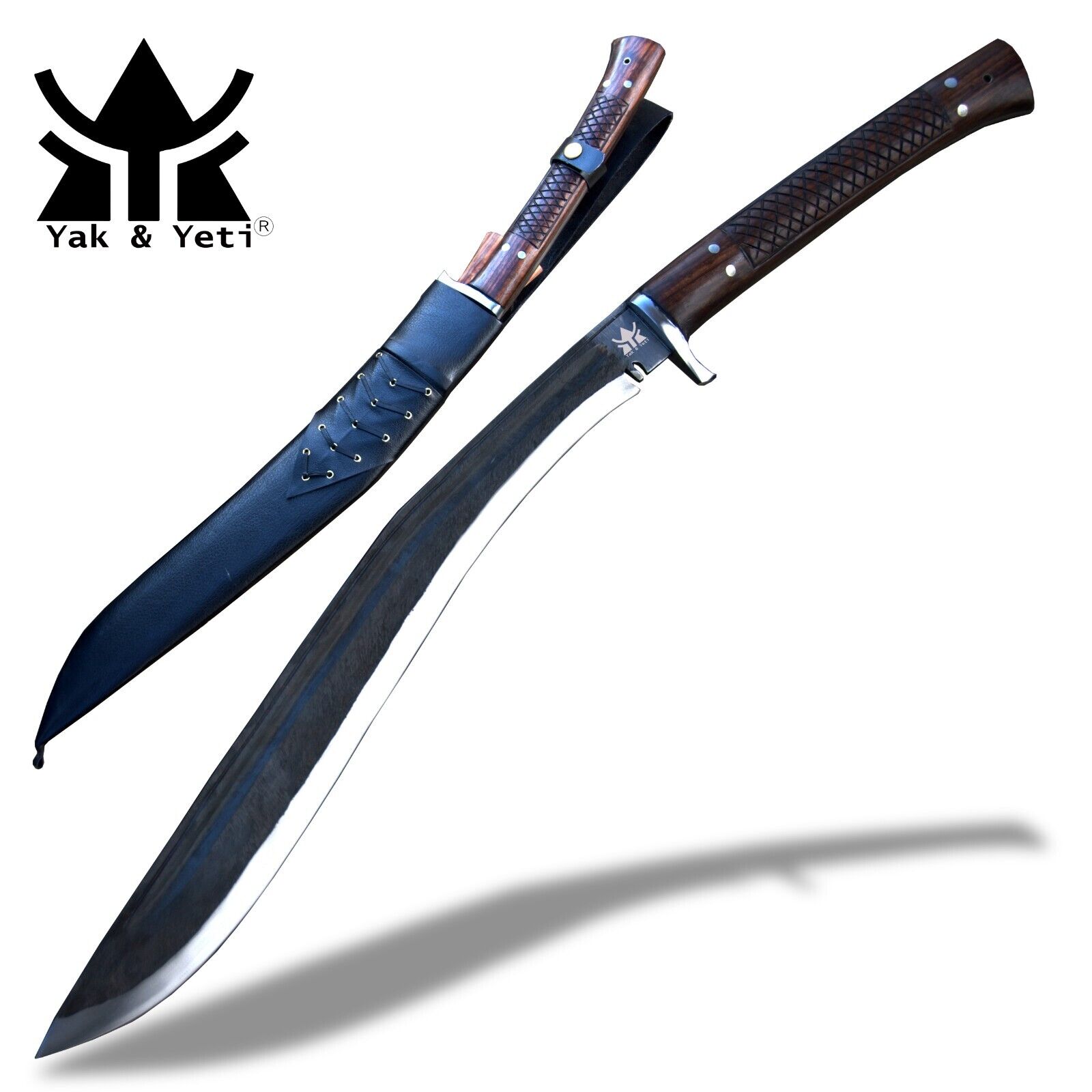 18 inches Long Blade kukri sword-Machete-Hunting and camping-tactical sword