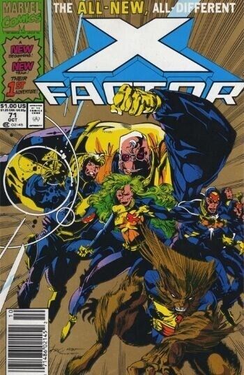 X-Factor (1986) #71 2nd Print VF. Stock Image