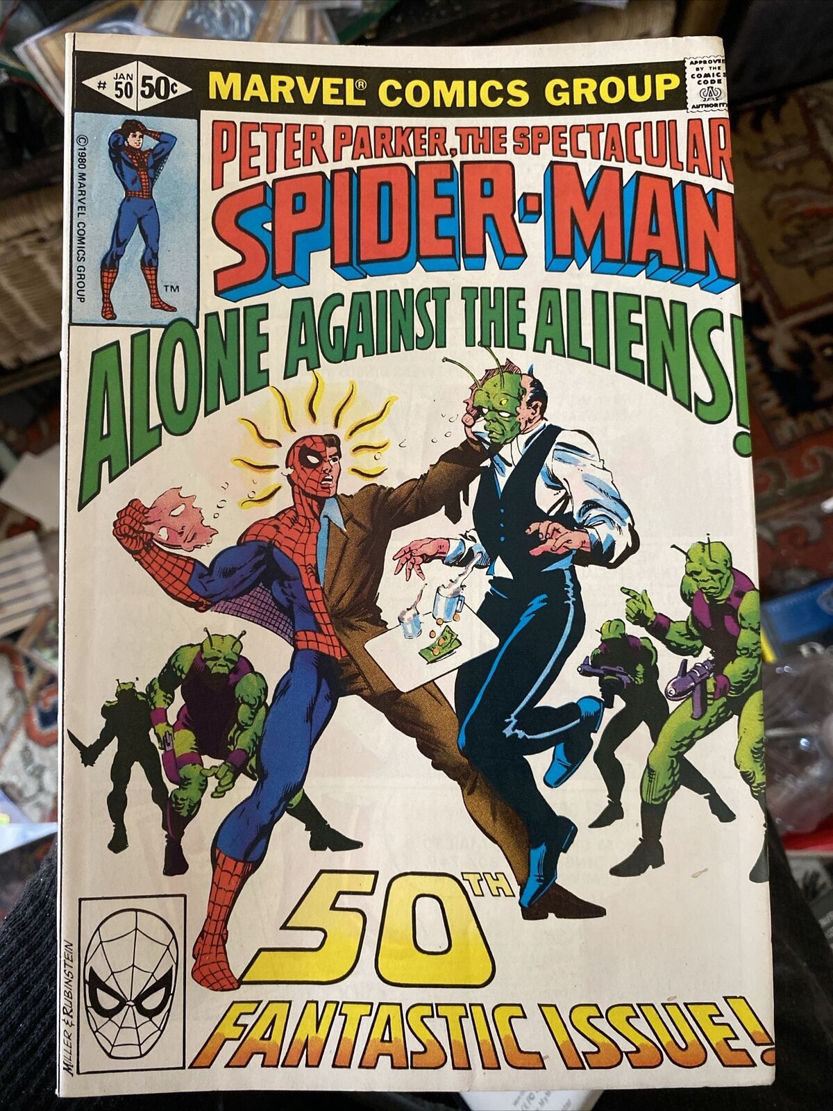 The Spectacular Spider-Man #50 (Marvel Comics January 1981)