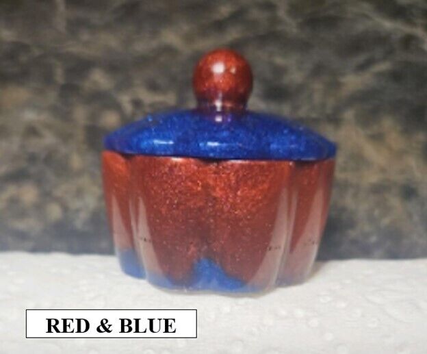 Small Ring/Trinket Box Asst. colors with Lids