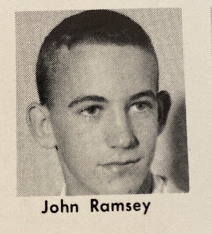 JOHN BENNETT RAMSEY High School Yearbook JonBenet Murder Patsy