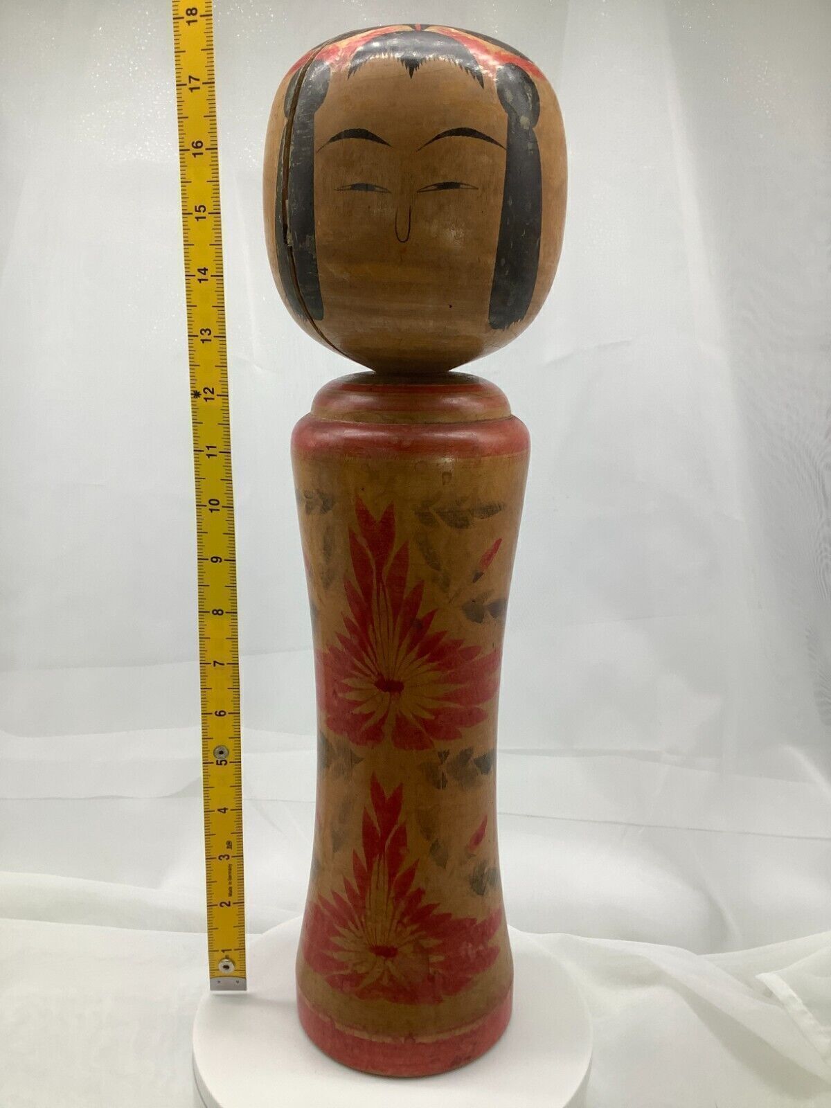 Japanese Kokeshi Old Wooden Traditional Vintage Doll