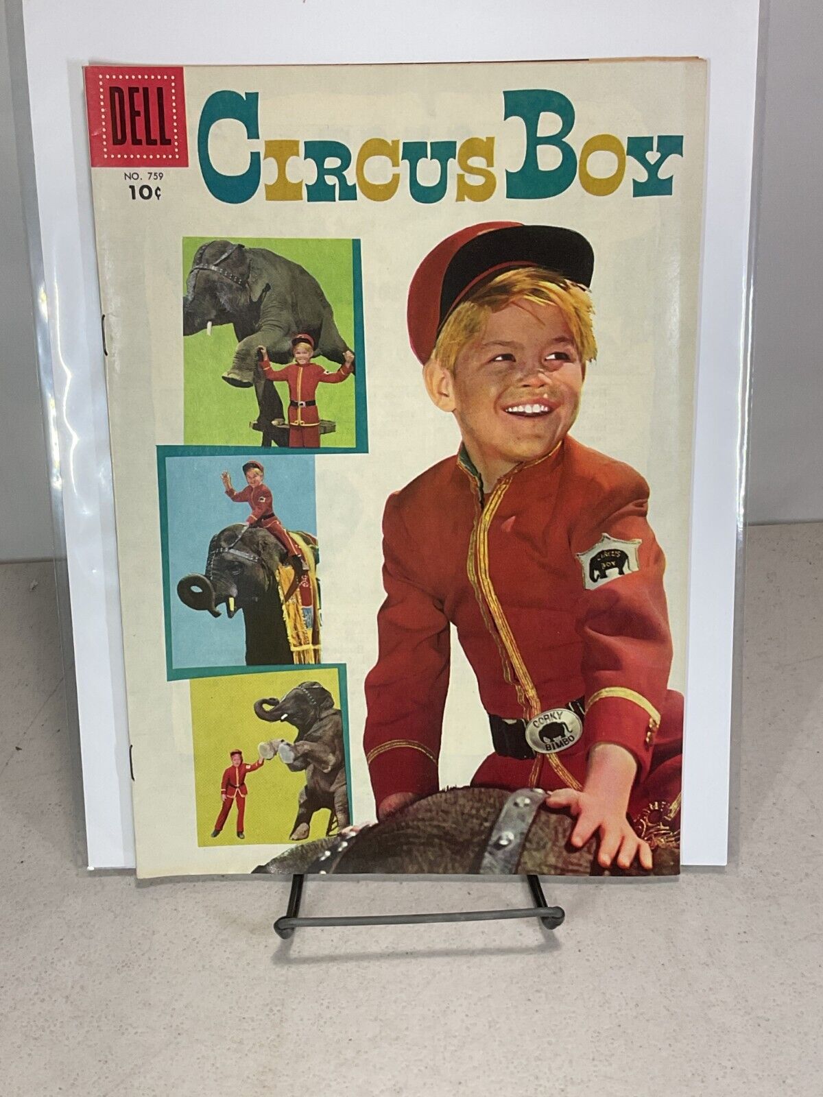 1956 Dell Comics Circus Boy #759 VF HIGH GRADE