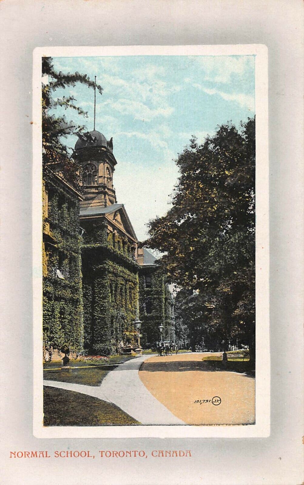 Normal School, Toronto, Ontario, Canada, Early Valentine & Sons Postcard, Unused