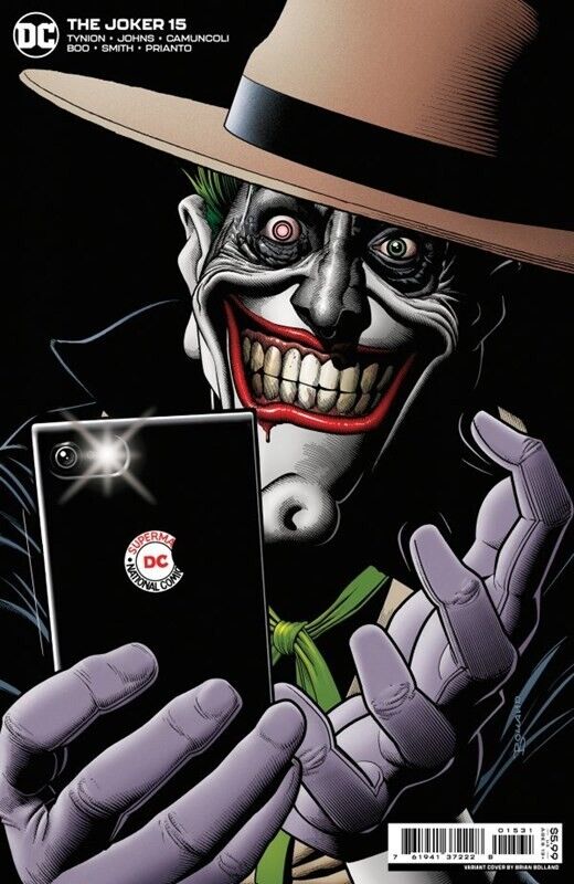 The Joker (2021) #15 Brian Bolland Variant NM. Stock Image