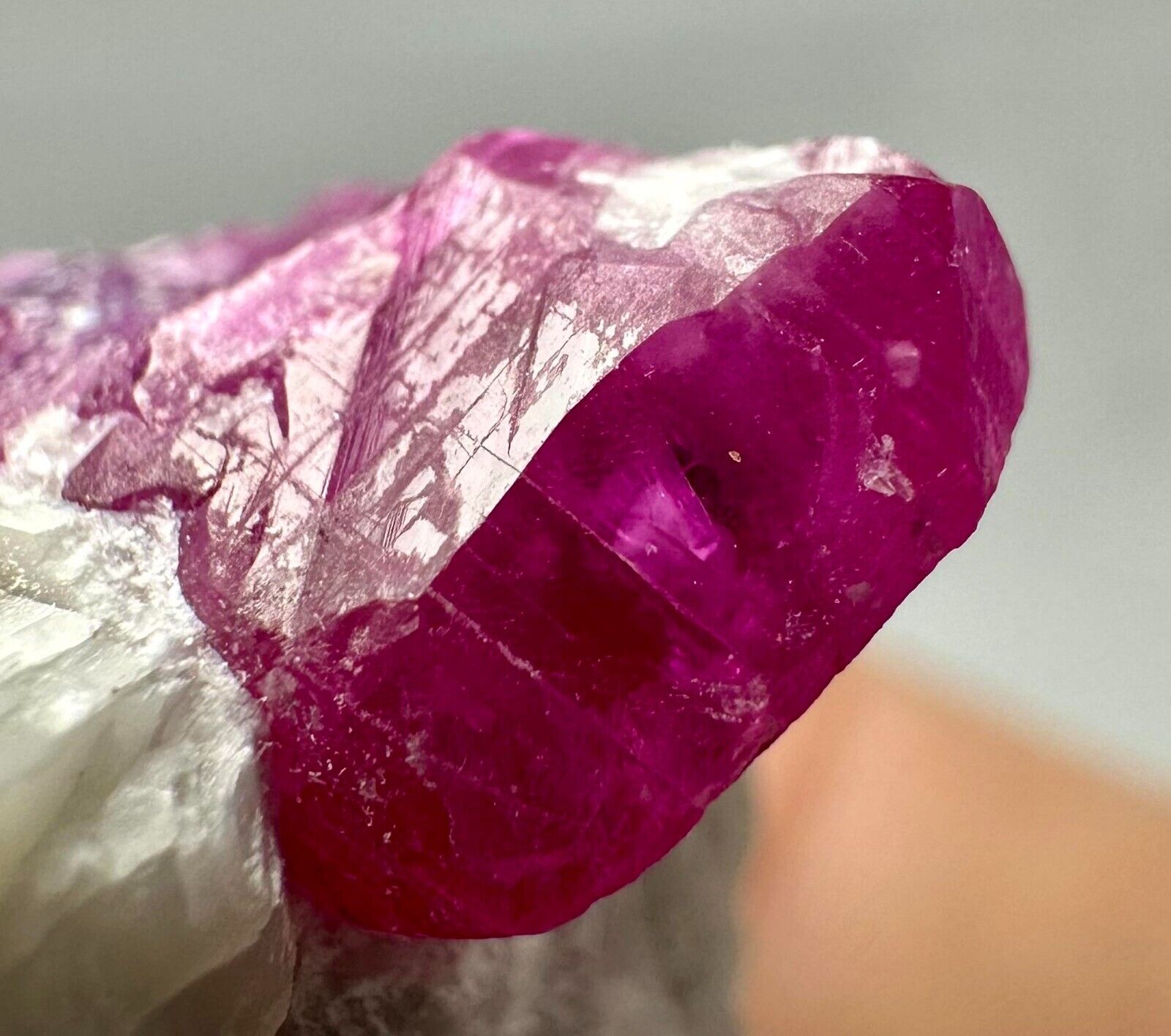 375 Carat Well Terminated Top Quality Ruby Huge Crystal On Matrix From @Afg