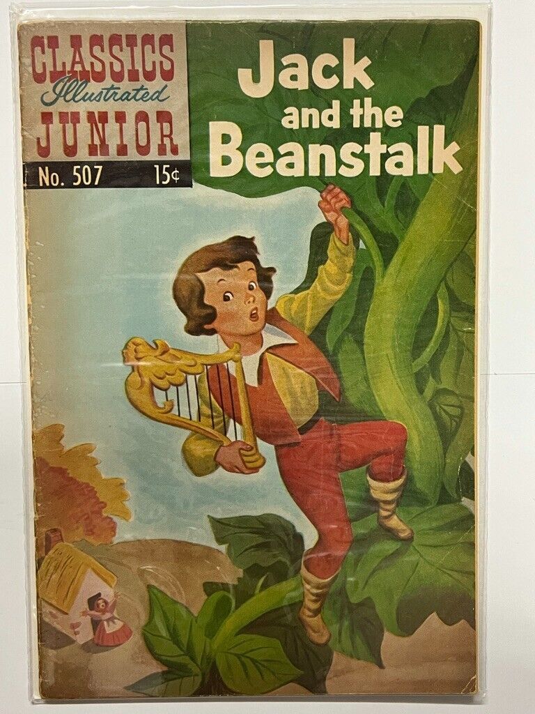 Classics Illustrated Juniors #507. Jack and the Beanstalk by Will Godwin | Combi