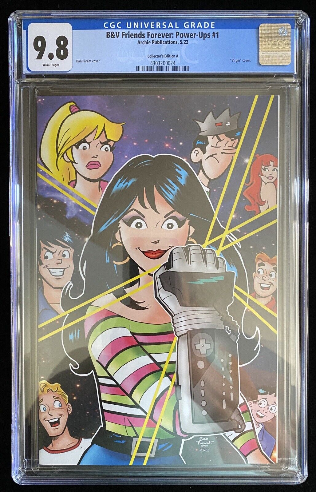 B&V Friends Forever: Power-Ups #1 CGC 9.8 (2022) Collector’s Edition A Ltd 250 