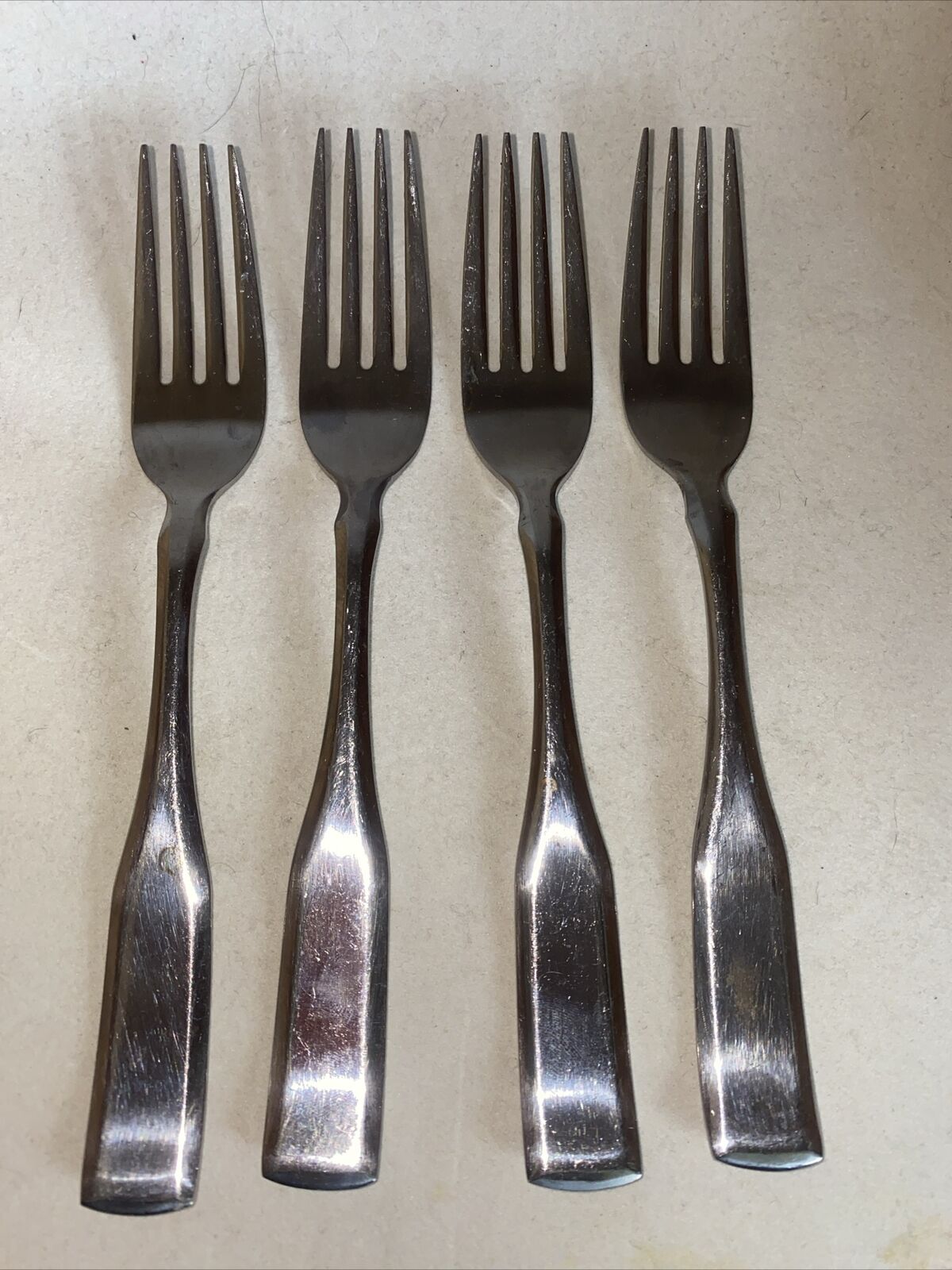 4-Reed & Barton Select Stainless TUCKAHOE Salad Forks