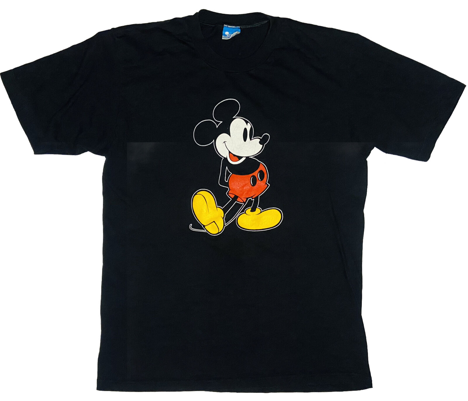 *VINTAGE* Disney Character Fashions 1980s Mickey Mouse Single Stitch Shirt; XL
