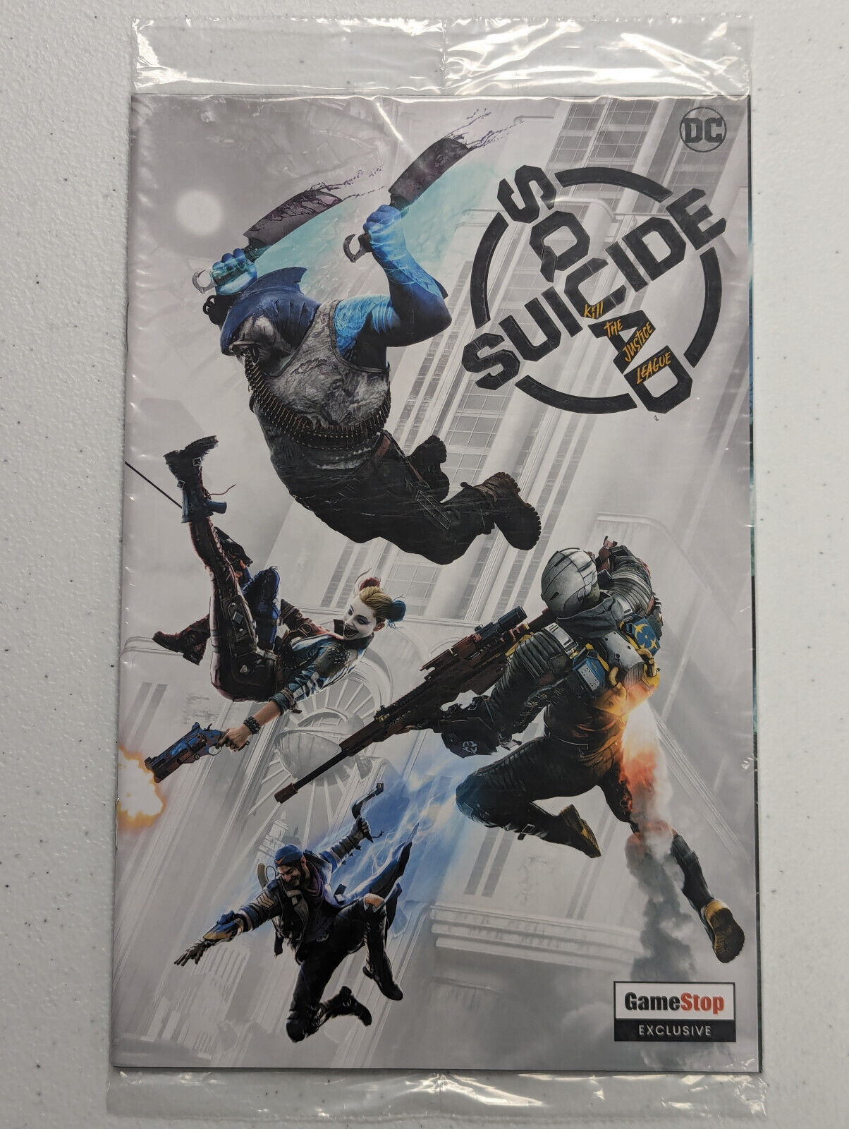 Suicide Squad The Game Comic Book Pre Order Bonus GameStop Issue #1