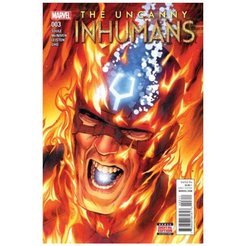 Uncanny Inhumans #3 in Near Mint condition. Marvel comics [u;