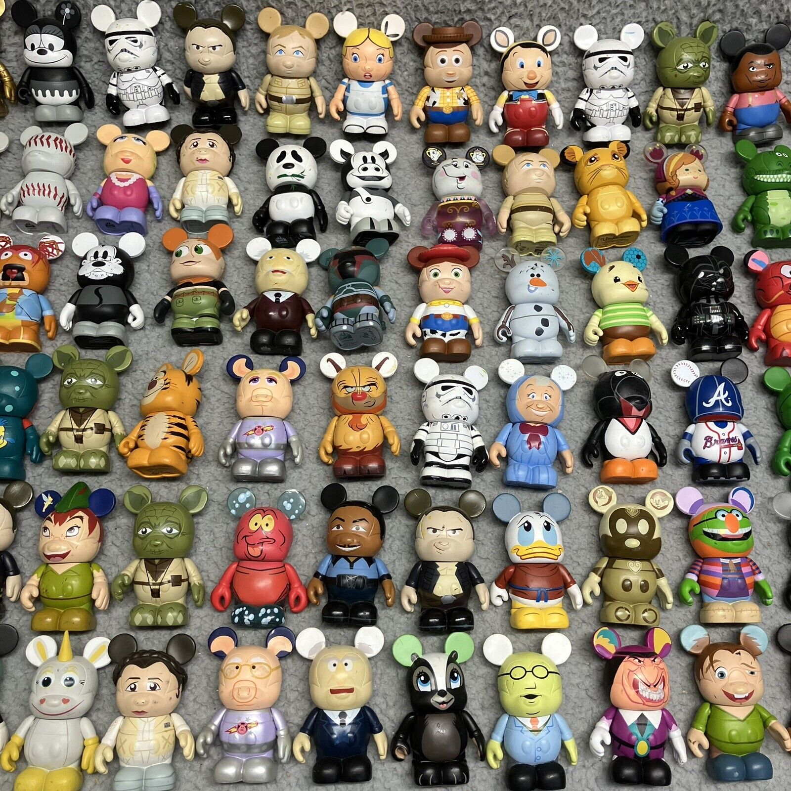 Lot of 99 Disney 3” & 1.5” Vinylmation Characters Star Wars Villains *READ MORE*
